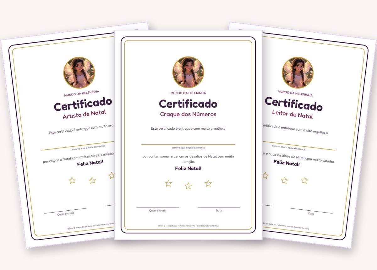 Certificados para imprimir